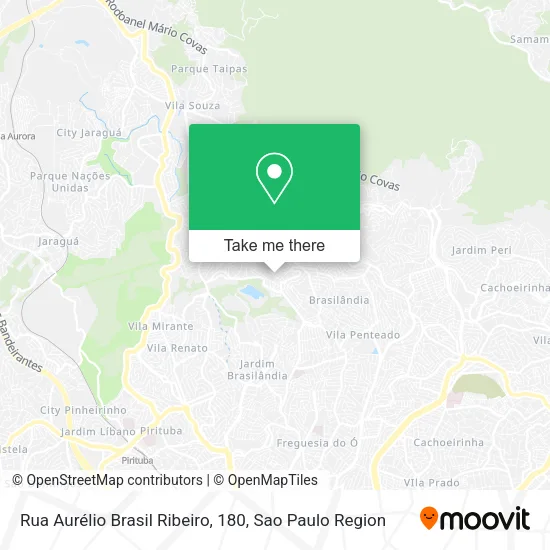 Rua Aurélio Brasil Ribeiro, 180 map