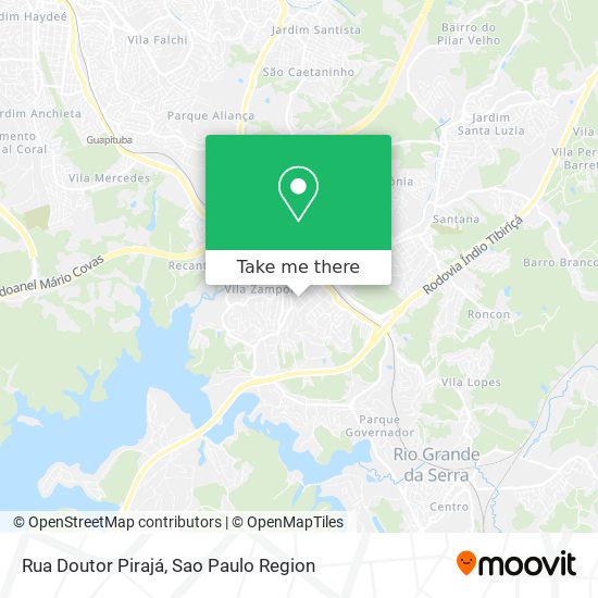 Rua Doutor Pirajá map