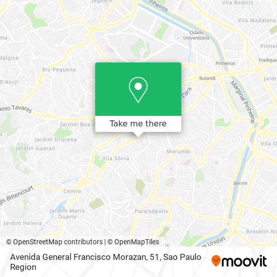 Mapa Avenida General Francisco Morazan, 51