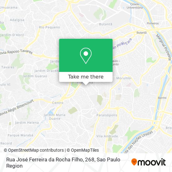 Rua José Ferreira da Rocha Filho, 268 map