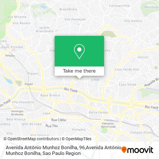 Avenida Antônio Munhoz Bonilha, 96,Avenida Antônio Munhoz Bonilha map