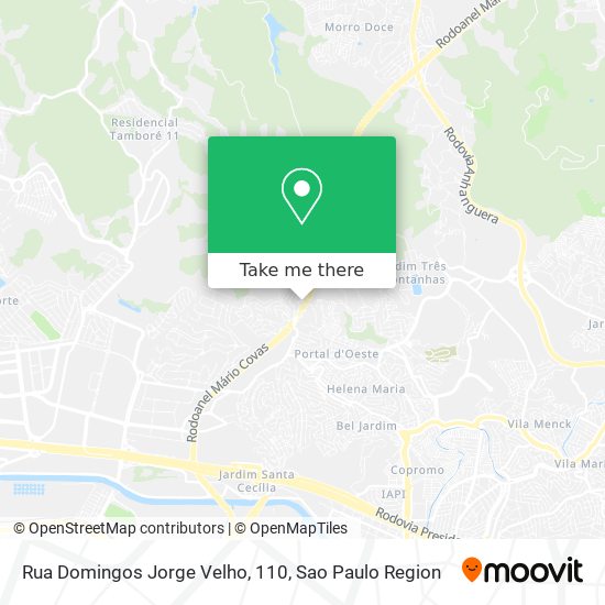 Rua Domingos Jorge Velho, 110 map