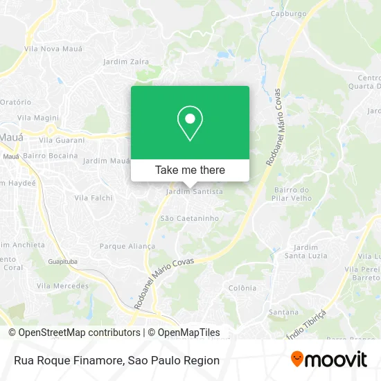 Rua Roque Finamore map