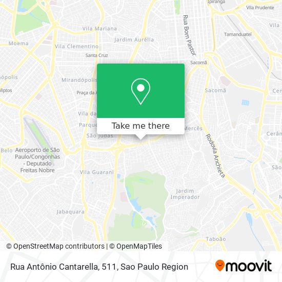Rua Antônio Cantarella, 511 map