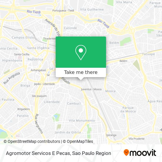 Agromotor Servicos E Pecas map