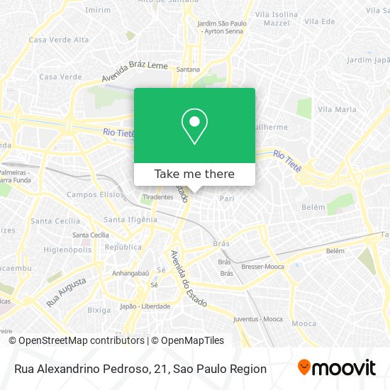 Rua Alexandrino Pedroso, 21 map