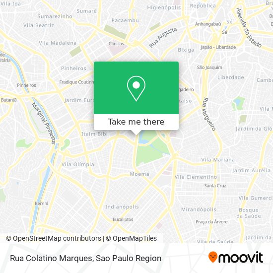 Rua Colatino Marques map