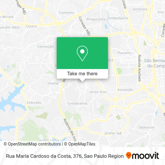 Rua Maria Cardoso da Costa, 376 map