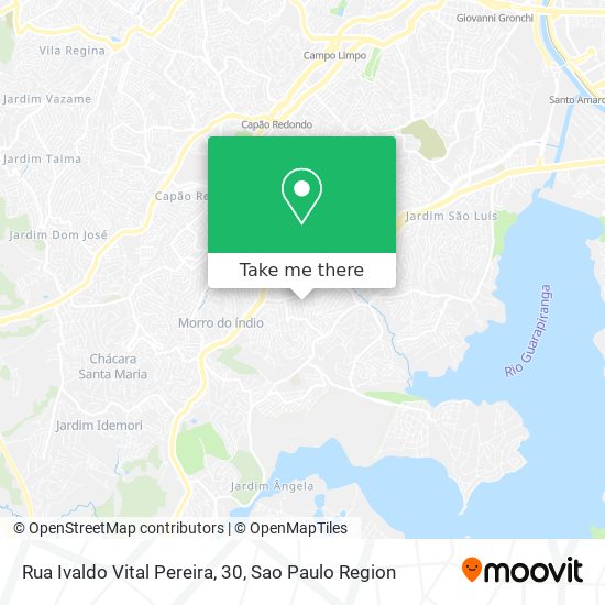 Mapa Rua Ivaldo Vital Pereira, 30