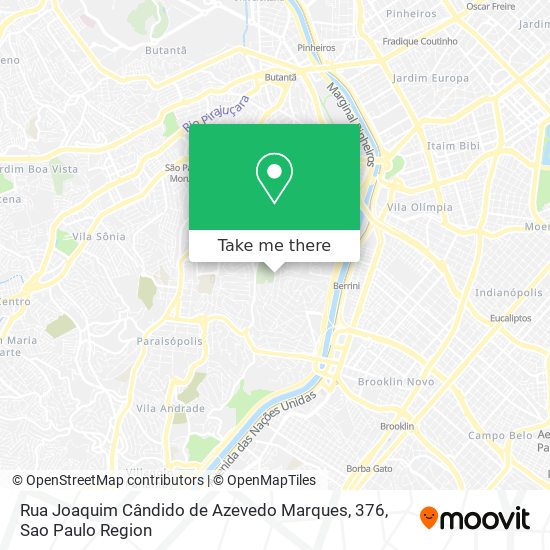 Rua Joaquim Cândido de Azevedo Marques, 376 map