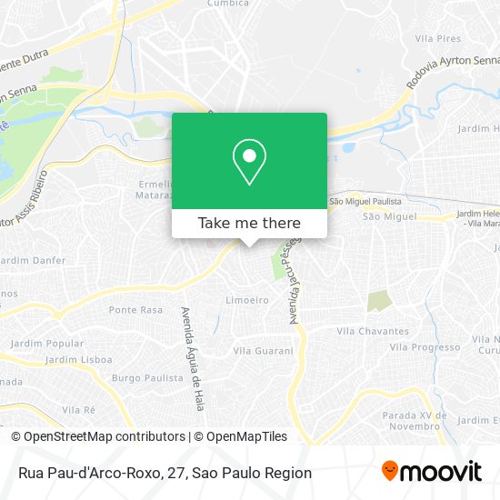 Rua Pau-d'Arco-Roxo, 27 map
