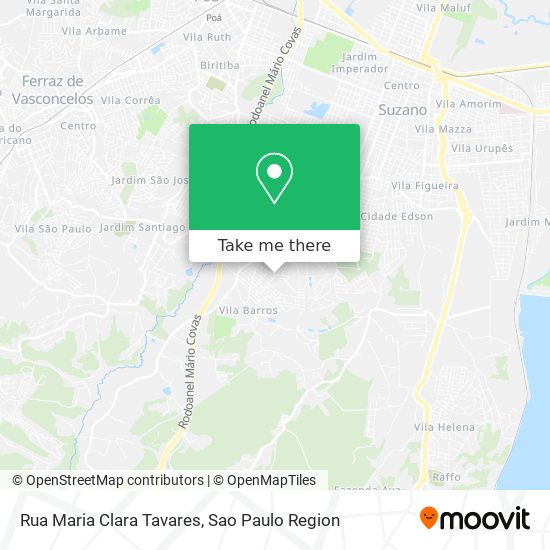 Rua Maria Clara Tavares map