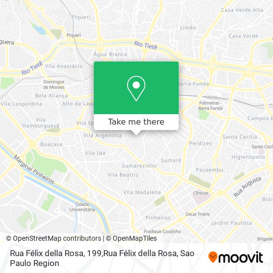 Rua Félix della Rosa, 199,Rua Félix della Rosa map