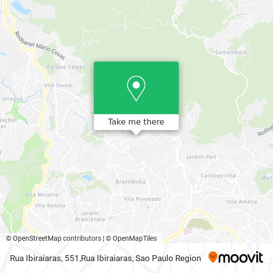 Mapa Rua Ibiraiaras, 551,Rua Ibiraiaras