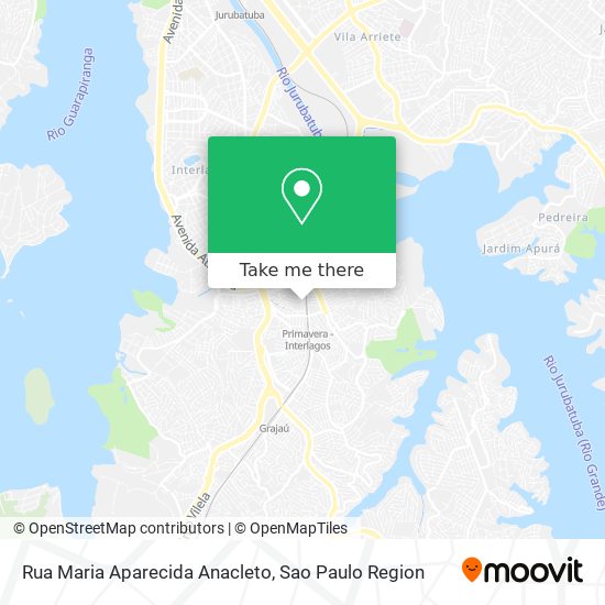 Rua Maria Aparecida Anacleto map