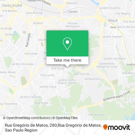 Rua Gregório de Matos, 280,Rua Gregório de Matos map