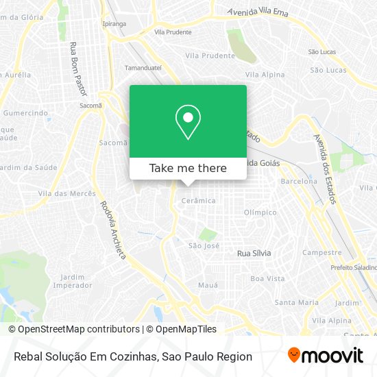 Rebal Solução Em Cozinhas map