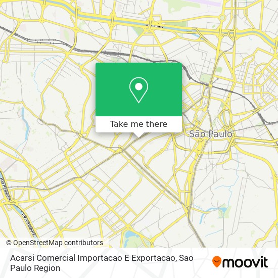 Acarsi Comercial Importacao E Exportacao map