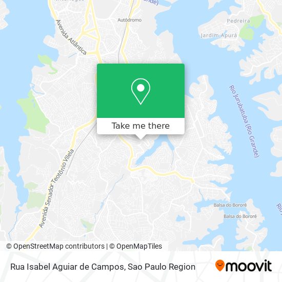 Rua Isabel Aguiar de Campos map