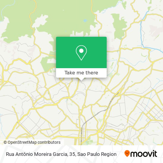 Rua Antônio Moreira Garcia, 35 map