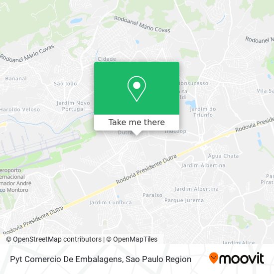 Pyt Comercio De Embalagens map