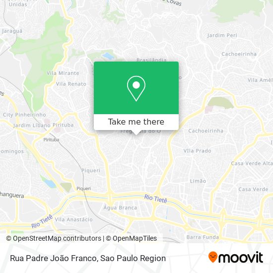 Rua Padre João Franco map