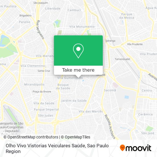 Olho Vivo Vistorias Veiculares Saúde map