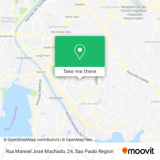 Rua Manoel José Machado, 24 map