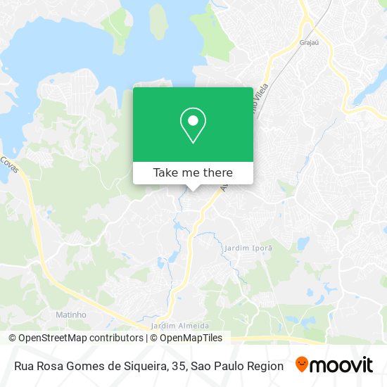 Mapa Rua Rosa Gomes de Siqueira, 35