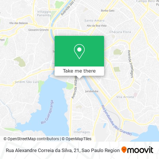 Mapa Rua Alexandre Correia da Silva, 21