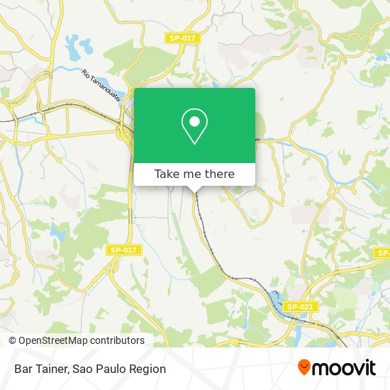 Bar Tainer map