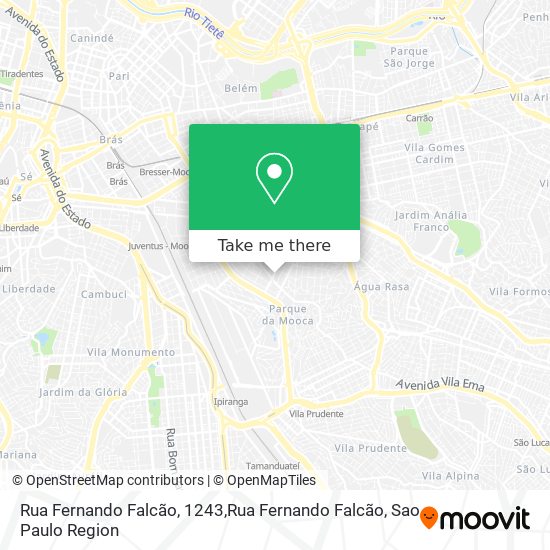 Rua Fernando Falcão, 1243,Rua Fernando Falcão map