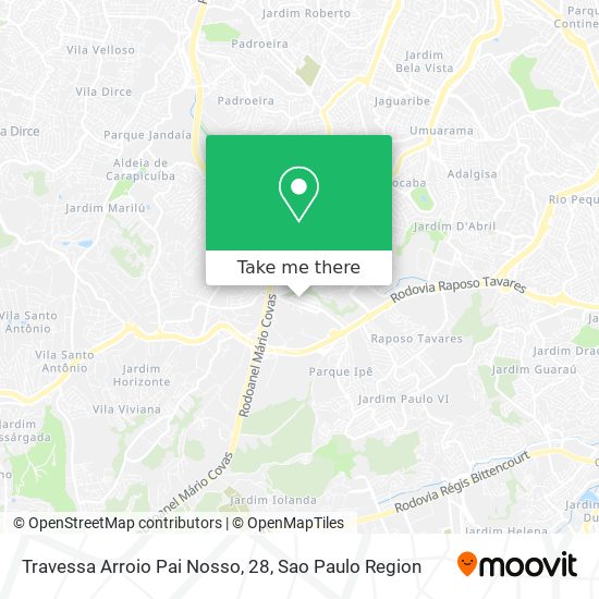 Travessa Arroio Pai Nosso, 28 map