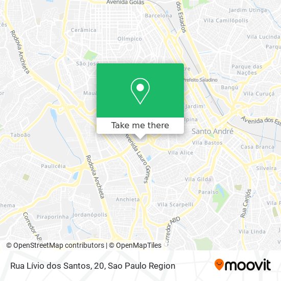 Rua Lívio dos Santos, 20 map