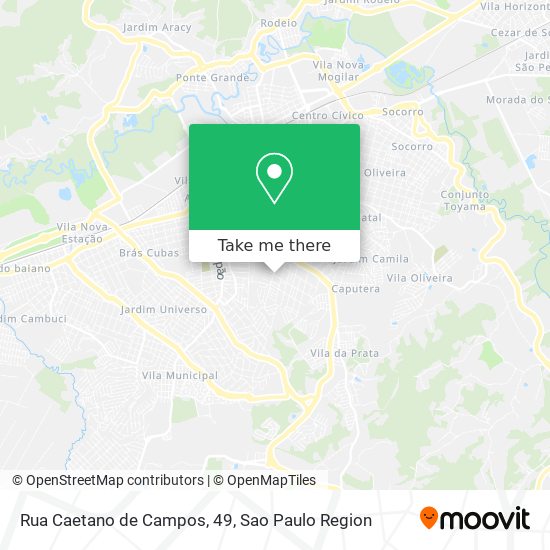 Rua Caetano de Campos, 49 map