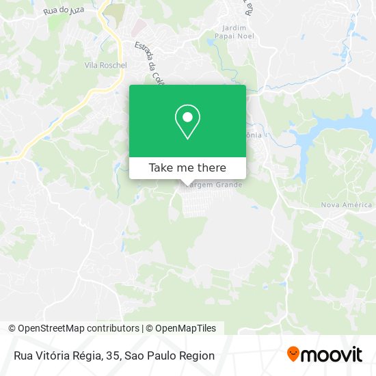 Rua Vitória Régia, 35 map