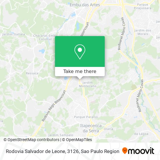 Rodovia Salvador de Leone, 3126 map