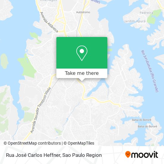 Rua José Carlos Heffner map