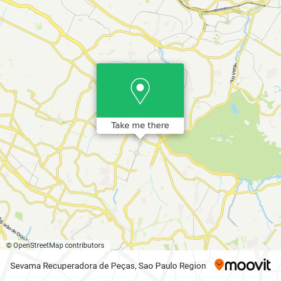 Sevama Recuperadora de Peças map