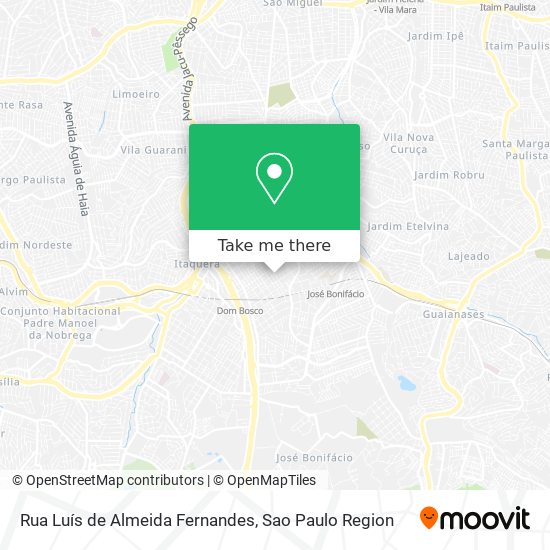 Rua Luís de Almeida Fernandes map