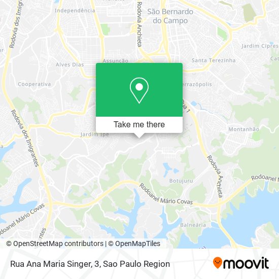 Mapa Rua Ana Maria Singer, 3