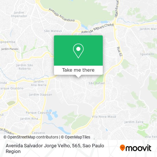 Avenida Salvador Jorge Velho, 565 map