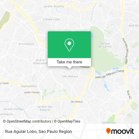 Rua Aguiar Lobo map