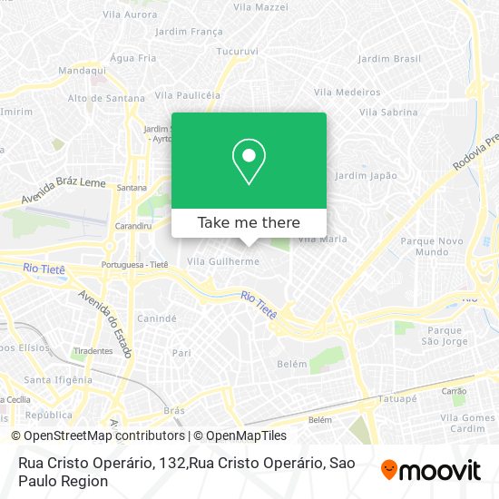 Rua Cristo Operário, 132,Rua Cristo Operário map