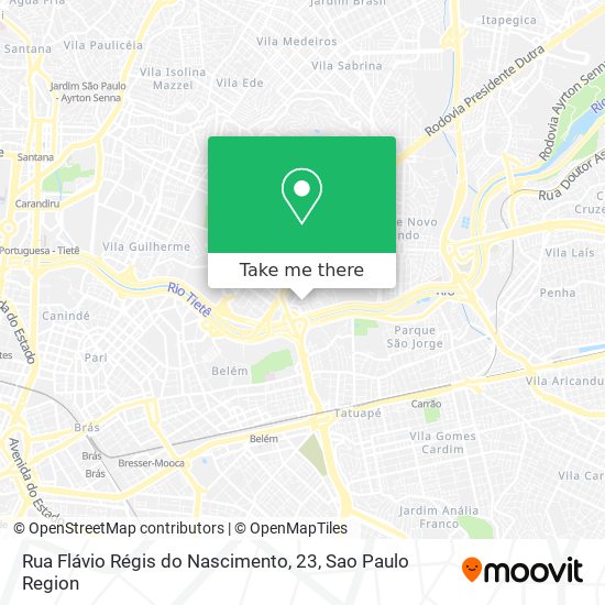 Rua Flávio Régis do Nascimento, 23 map