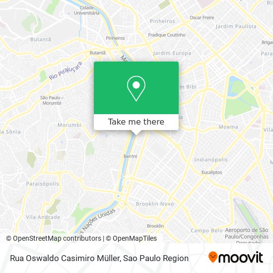 Rua Oswaldo Casimiro Müller map