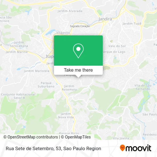 Rua Sete de Setembro, 53 map