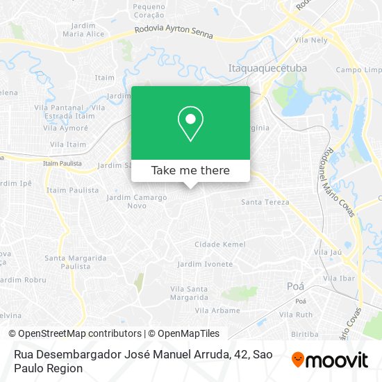 Rua Desembargador José Manuel Arruda, 42 map