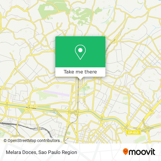 Melara Doces map