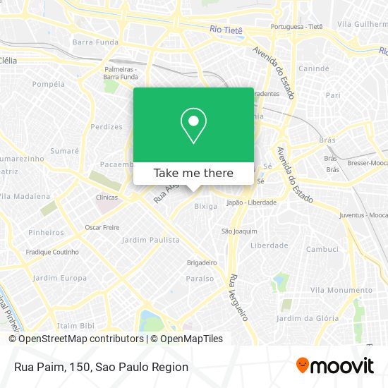 Rua Paim, 150 map